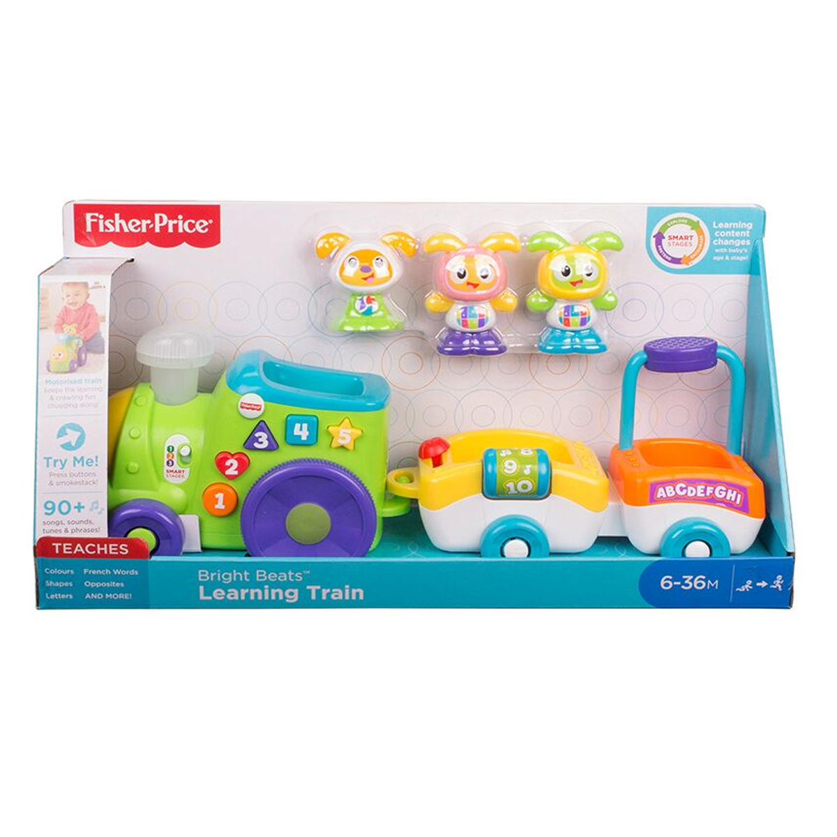 Fisher Price Beatbo Nun Treni İngilizce Ve Türkçe - kargombedava.com