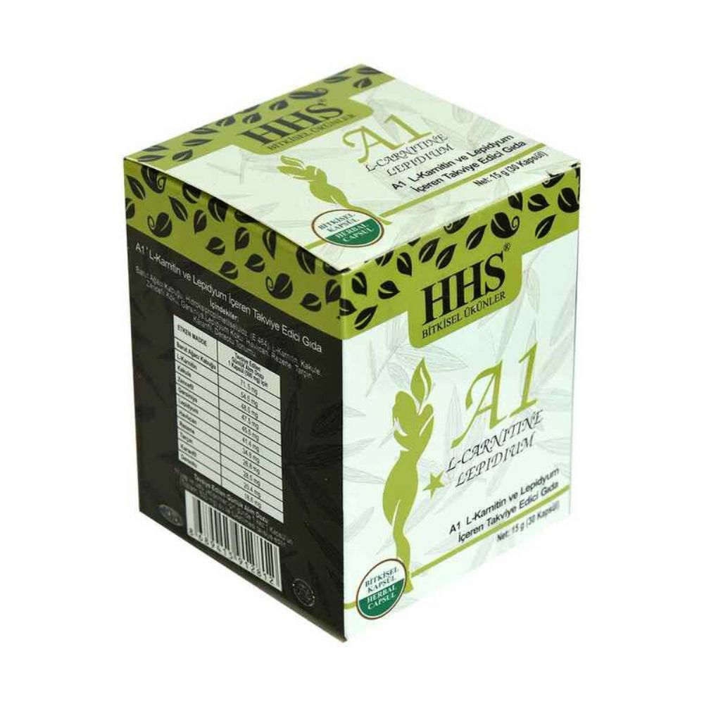 a1 l-carnitine lepidium zararlar HHS - Bitkisel 30 Kapsl PTTAVM: HHS A1 L-Carnitine Lepidium